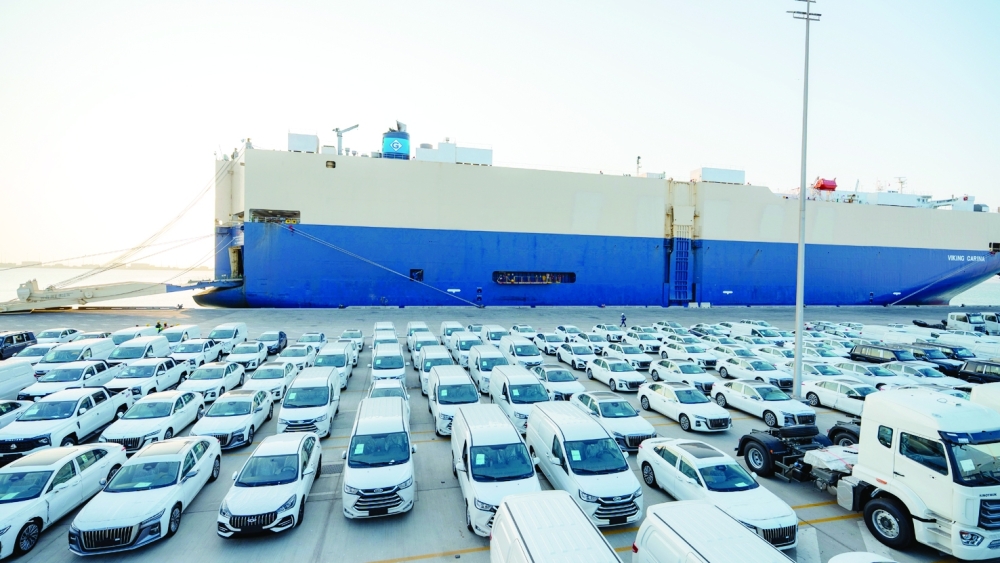 Port of Duqm’s Ro-Ro Terminal has an annual handling capacity of more than 300,000 units.