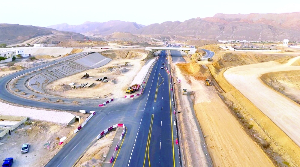 The event is taking place at a time when Oman is running one of its largest road construction programmes to date.
