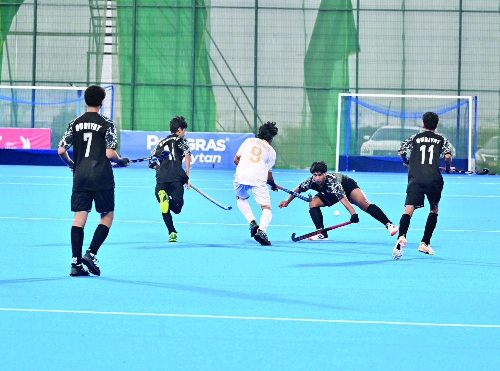Qurayat’s young players continued their fine form with a dominant performance at the Oman Hockey Stadium in Al Amerat.