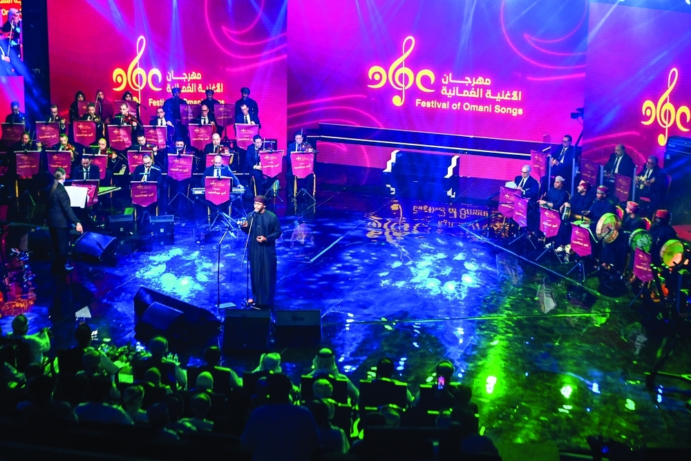 The festival is a national artistic event dedicated to Omani music. — ONA