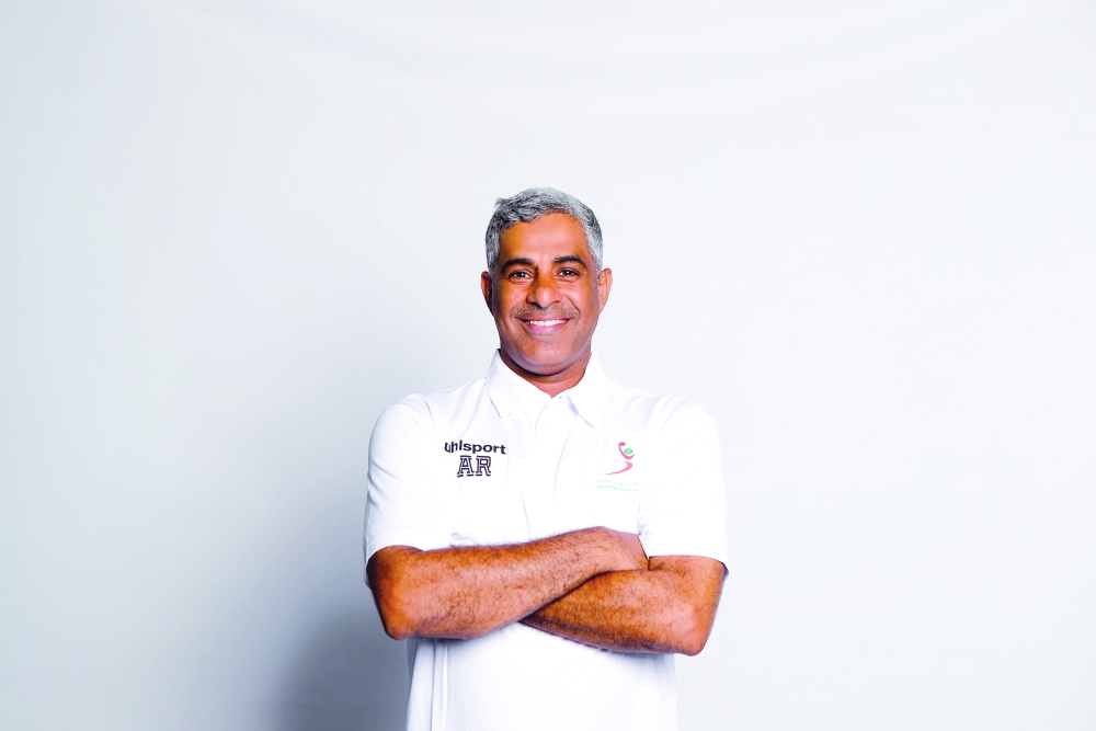 Ahmed bin Rashid al Jasasi, Oman Club handball team manager.