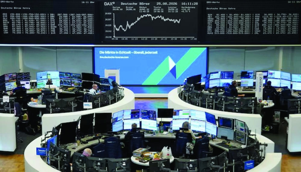 European tech shares slip ahead of Nvidia results.