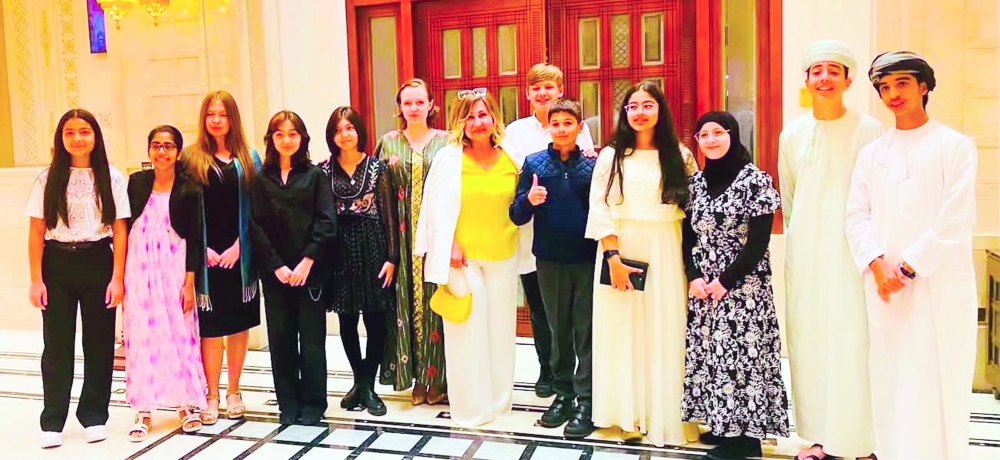Master class with Gile Bae at Opera House with students of Dr Saida
