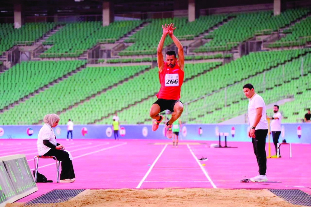 Salim al Rawahi in action