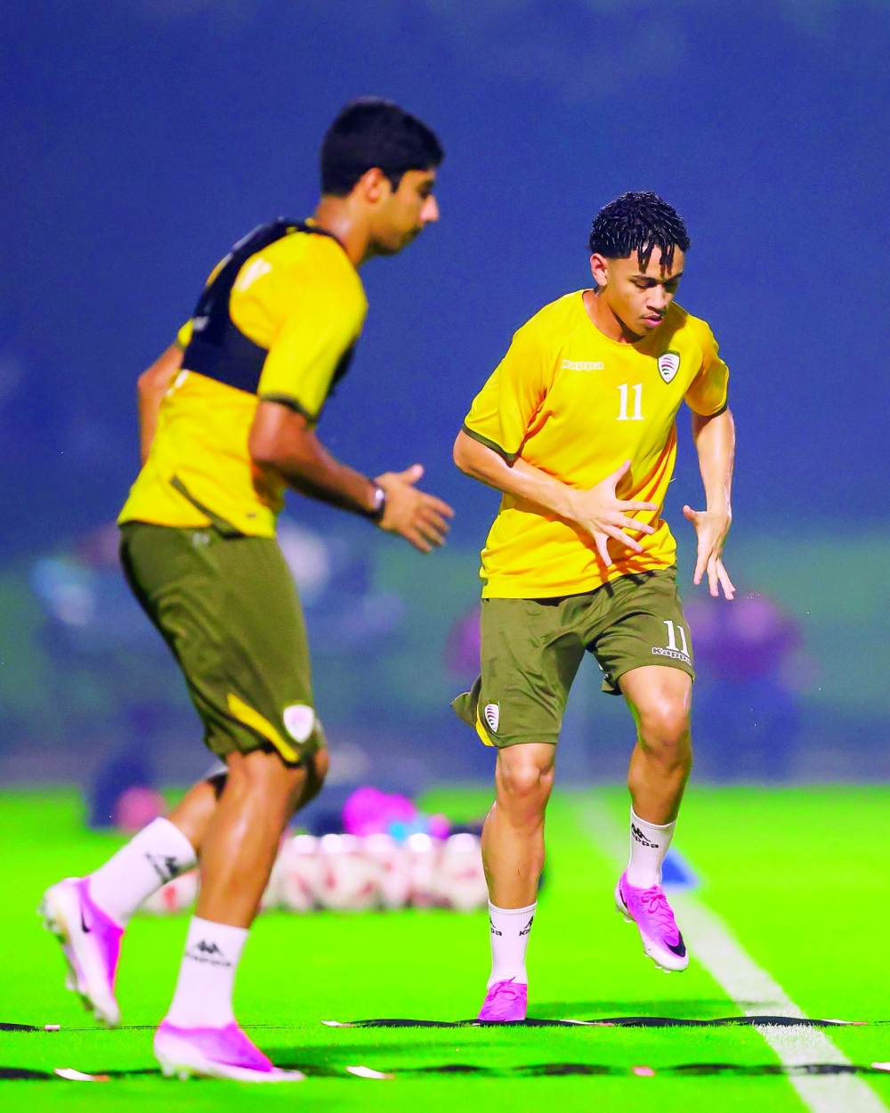   Oman U20 step up preparations in Doha as they gear up for their opening Asian qualifier.