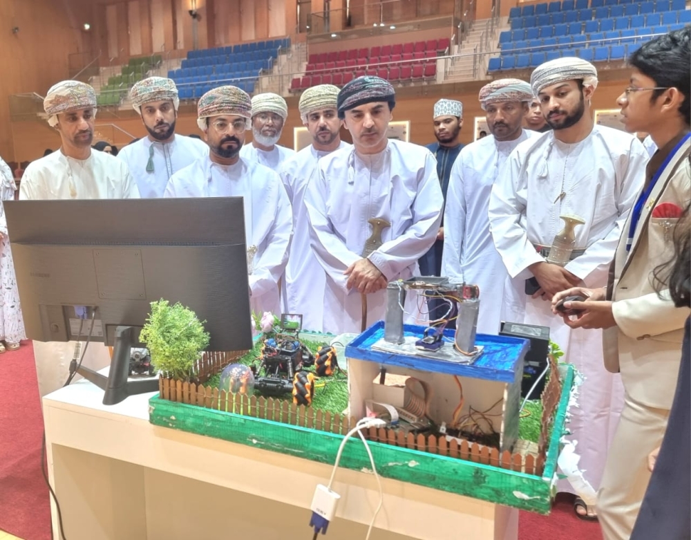EcoShield team claimed first place and a cash prize of RO 1,000 at the Youth Ecothon.