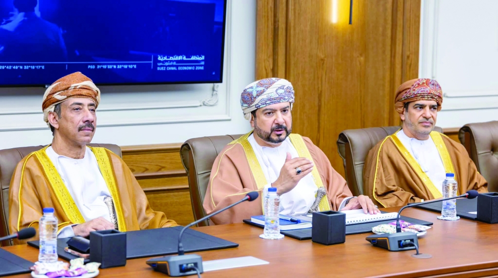 Qais bin Mohammed Al Yousef, Chairman of the Public Authority for Special Economic Zones and Free Zones (OPAZ), led Oman’s delegation to the Cairo forum.