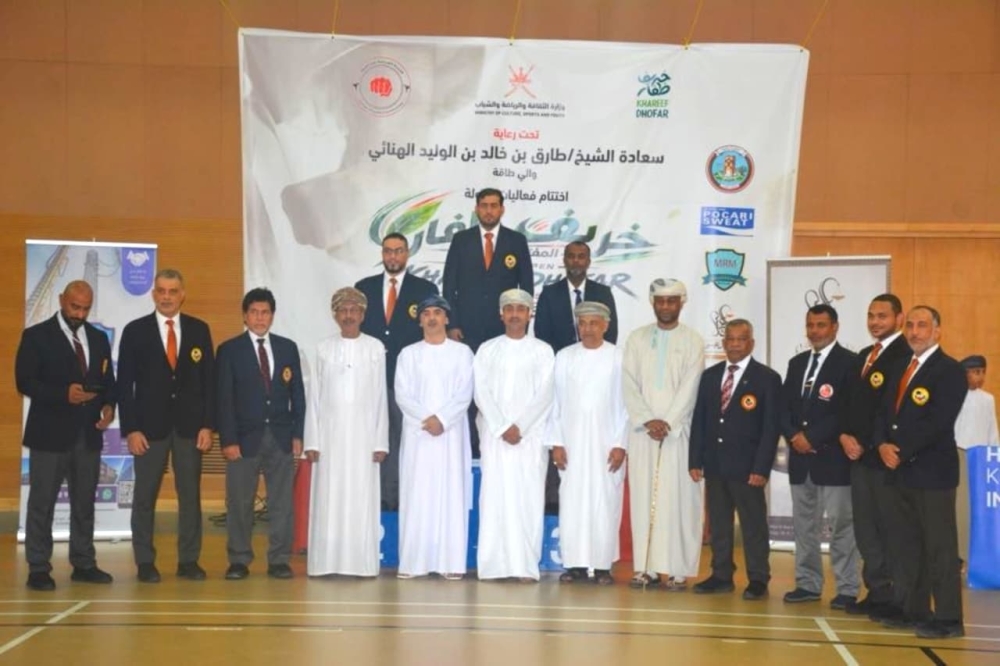 Seven Omani referees will officiate in the Asian Karate Championships in Jordan.
