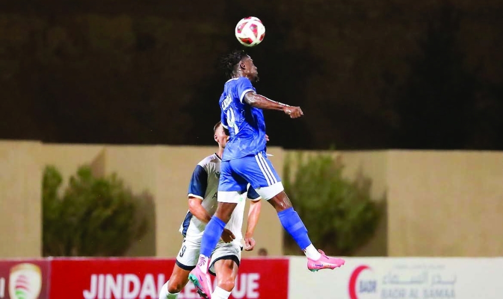 In a match that saw five goals, Al Shabab triumphed 3-2 over Sur in the first round of the Jindal League for the season.