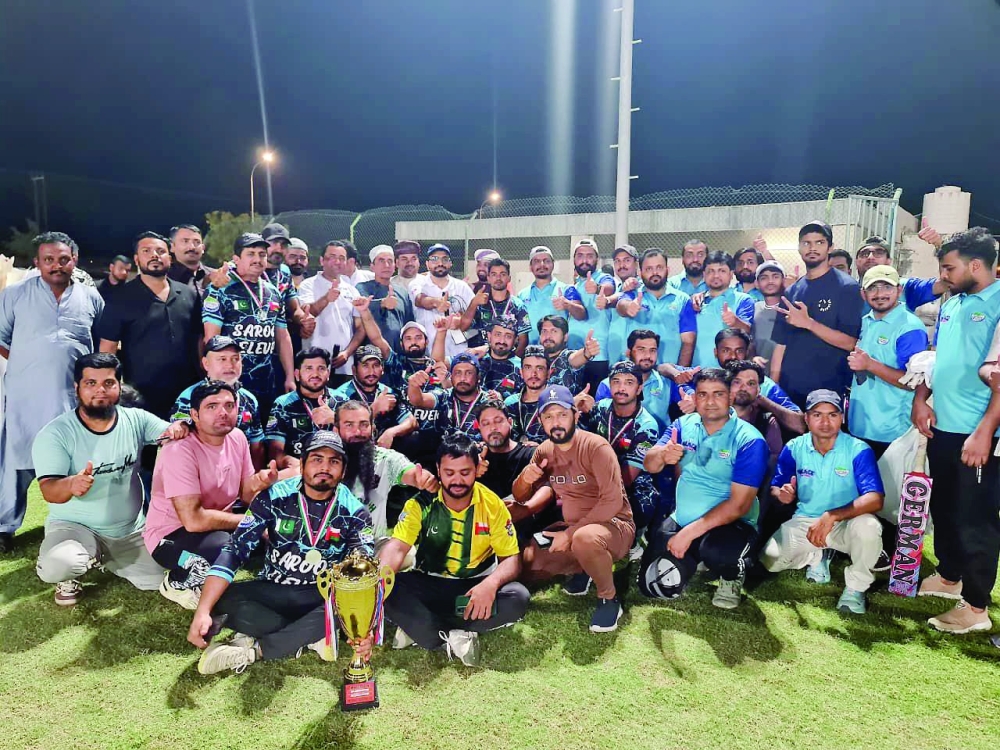 Sarooj Water prevailed over Glace Ice Cream 2-0 in the best of three series.