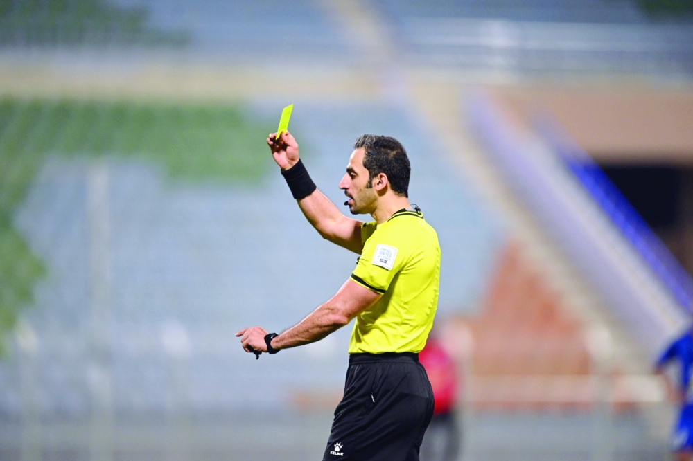 Yahya al Balushi in action.