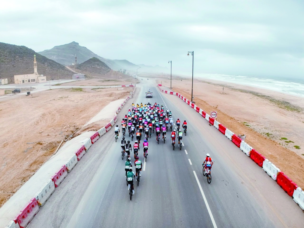 Stage 1 Race of the Tour of Salalah.