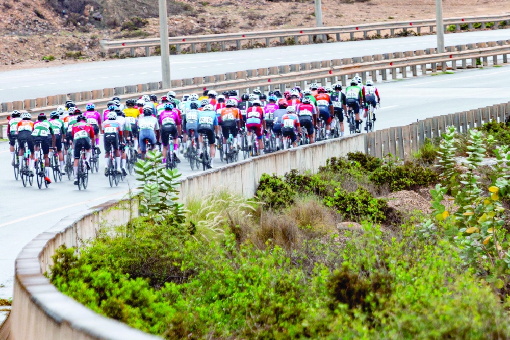 Stage 2 of the Salalah Cycling Tour.