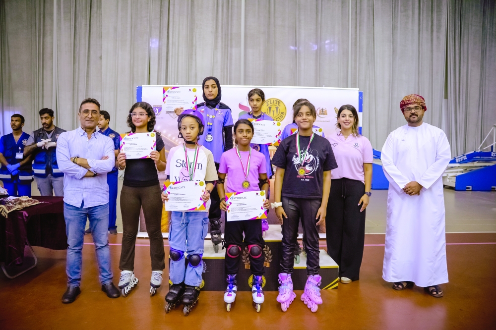 The championship featured skating teams from Al Dhahirah, Al Batinah North, Al Batinah South, Al Buraimi and Muscat, along with individual amateur competitors.