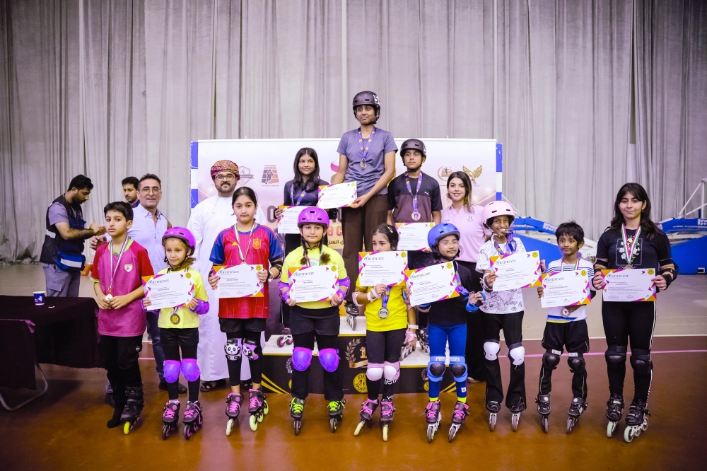 The championship was organised by Elite Sport Club under the supervision of the Oman Skating Sports Committee.
