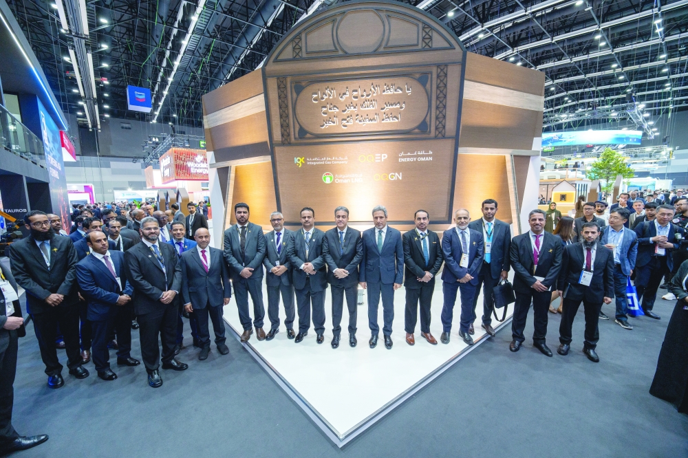 The Sultanate of Oman Pavilion was inaugurated by Eng Salem bin Nasser al Aufi, Minister of Energy and Minerals.