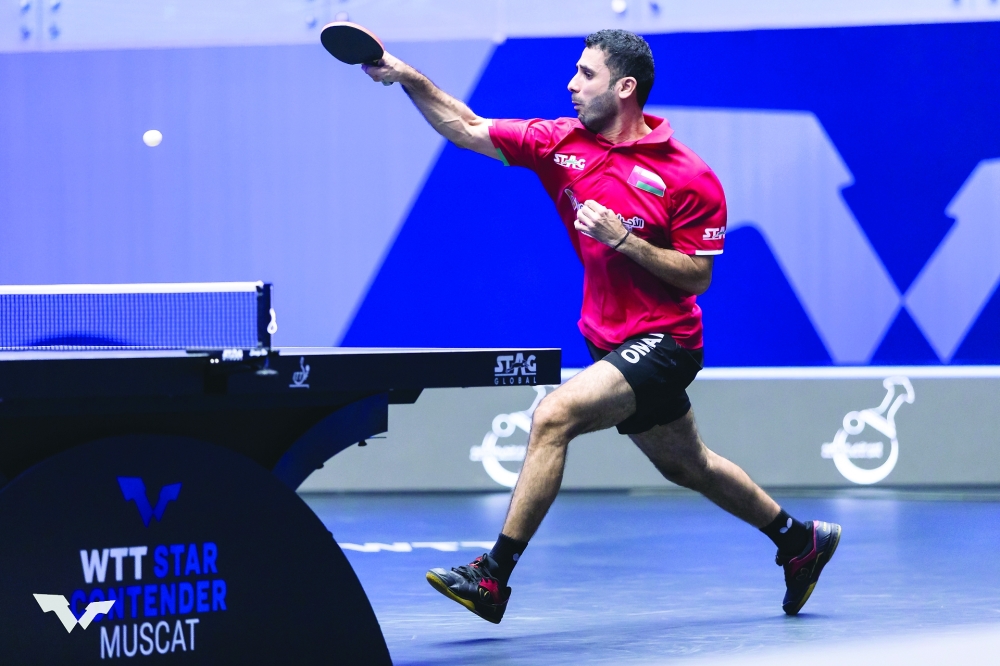 Muhannad al Balushi in action.