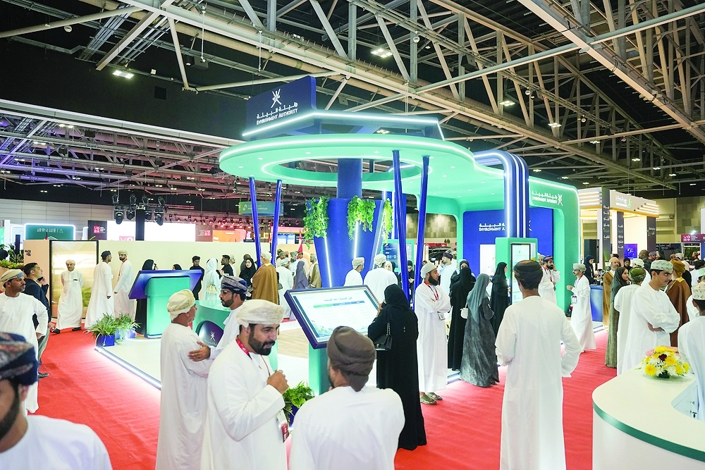 Oman Climate Week is being held at the Oman Convention and Exhibition Centre.
