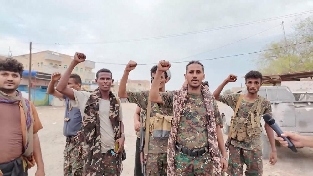 Ansar Allah celebrate territorial gains after a major offensive operation in western Yemen