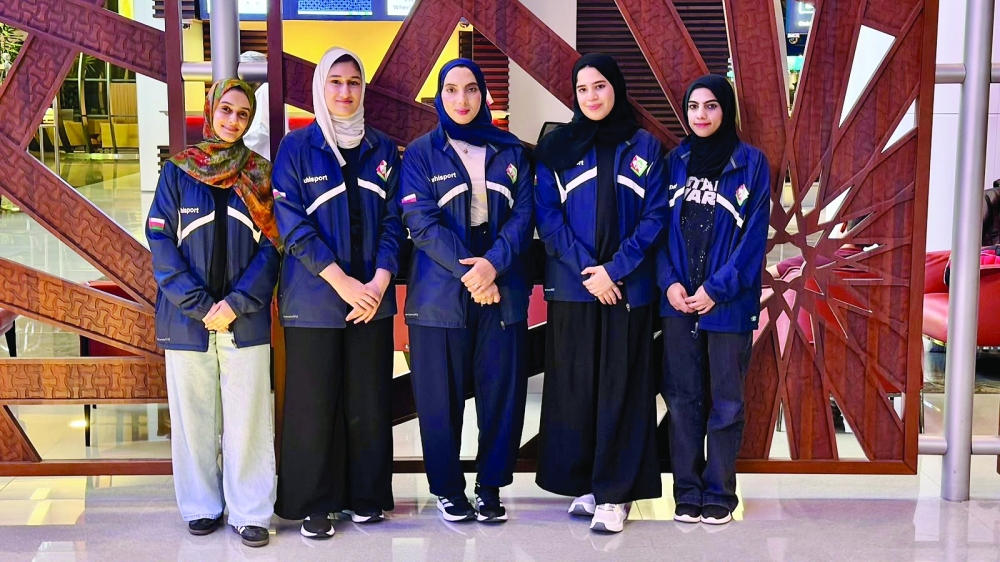 The women's team comprises Anat al Aisaee on board one, Yomna al Nadabi, Kawthar al Maamari, Muna al Mughaizwi and Maryam al Balushi, captained by Basma al Sudairi.