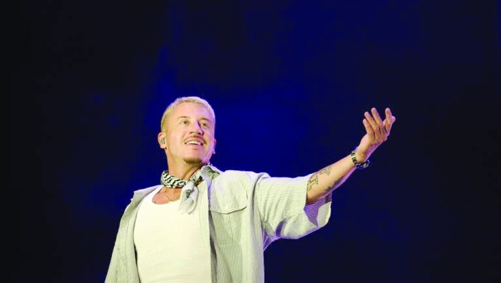 US rapper, singer, dancer and DJ, Benjamin Haggerty, known as Macklemore. — AFP