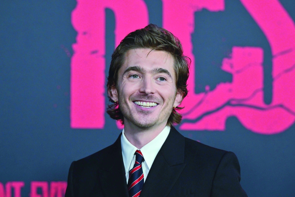 US actor Austin Abrams. — AFP