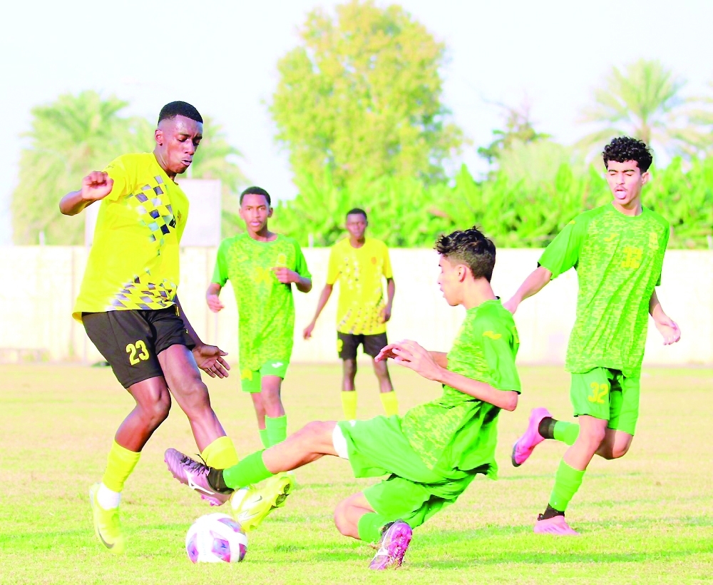 Junior ages league in Oman