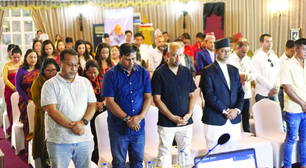 The meeting expressed condolences to those who lost their lives in the floods of Bhotekoshi River.