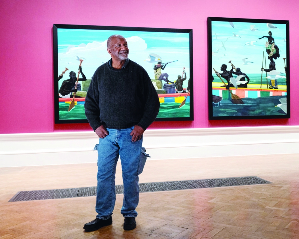 Much of Marshall's work carries a powerful message about representation, placing black people in ordinary settings such as beauty salons and parks