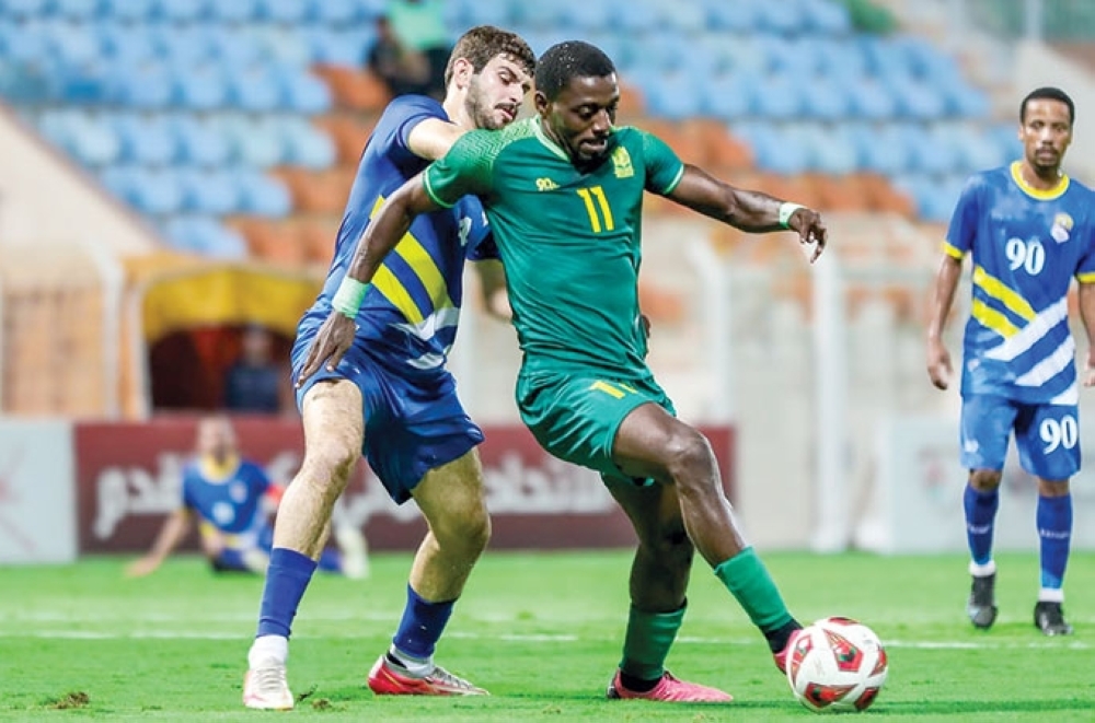 Action from Seeb’s victory over Ibri in the third round of the Sohar International Cup.