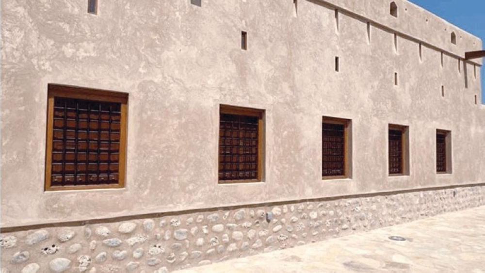 The reconstruction was carried out in accordance with available archaeological evidence.