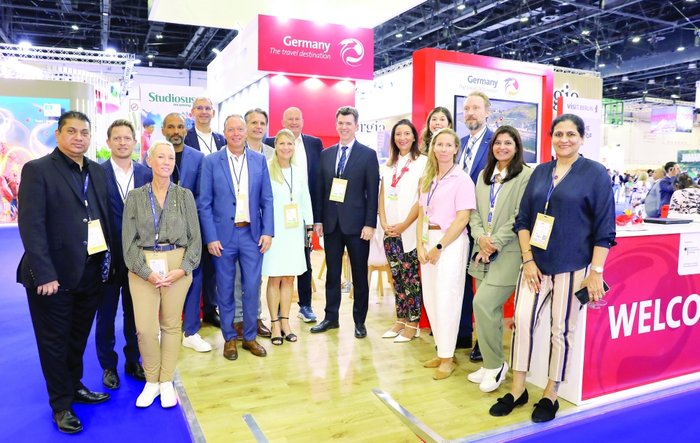 Partners at the GNTO stand at the Arabian Travel Market 2026.