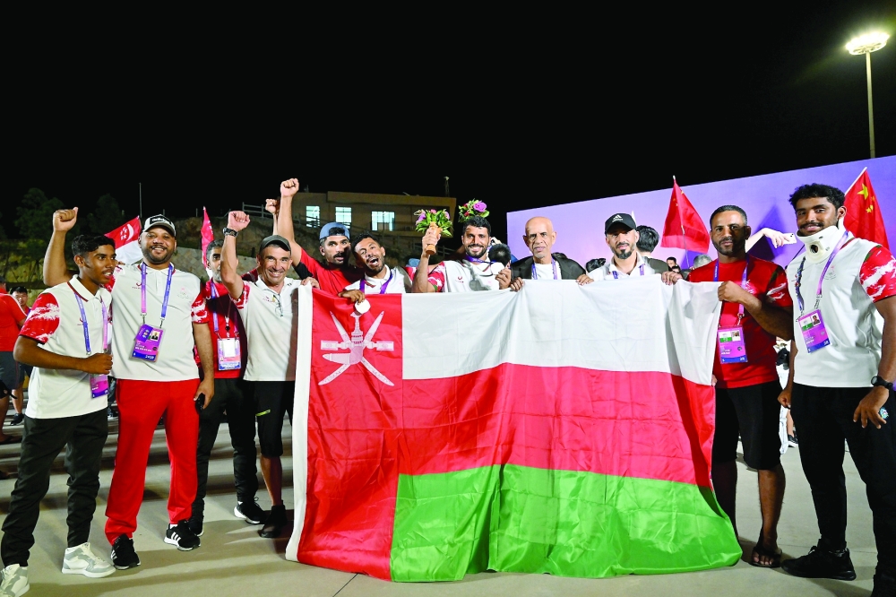 Musab al Hadi and Walid al Kindi had claimed silver medal in the 2023 Asian Games in Hangzhou, China.