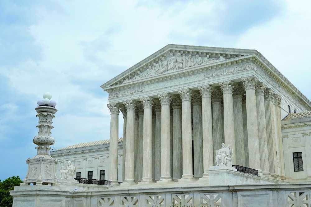 A general view of the US Supreme Court in Washington, DC. - Reuters File