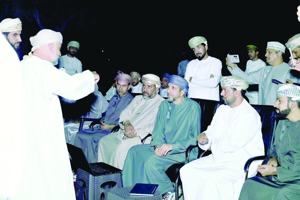 The inauguration ceremony was held under the auspices of Sayyid Ibrahim bin Said al Busaidi, Minister of Heritage and Tourism.