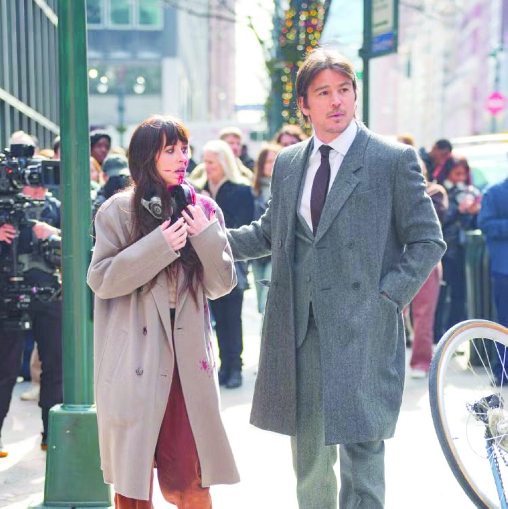 Josh Hartnett stars as Jeremy Crawford alongside Anne Hathaway and Dakota Johnson in the cinematic adaptation of Verity.
