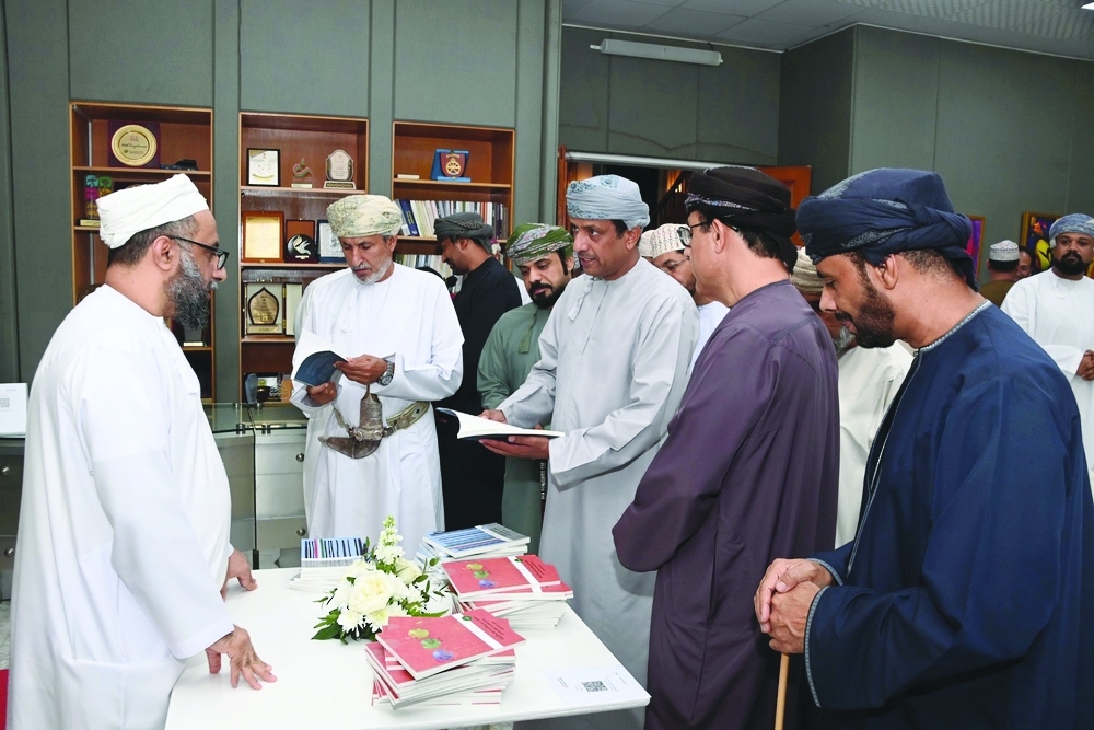 The launch ceremony was held under the auspices of Mohammed bin Said al Balushi, Under-Secretary of the Ministry of Information.
