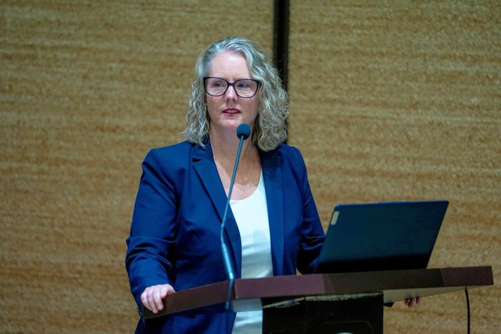 Emmee Haun, Managing Director of the Oman Trade Office US.