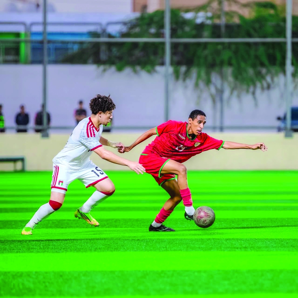 UAE beat Oman 1-0 in their second Group B match at Aqaba Stadium in Jordan.