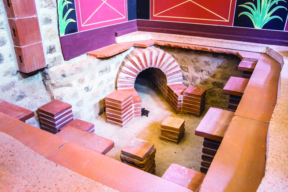 The clever underfloor heating that kept the rooms warm 2,000 years ago at the Villa