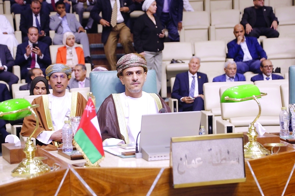 Oman’s delegation at the meeting was led by Dr  Abdullah bin Ali al Amri, Chairman of the Environment Authority.  - ONA