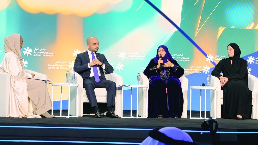 The forum features international experiences and best practices in social responsibility. — ONA