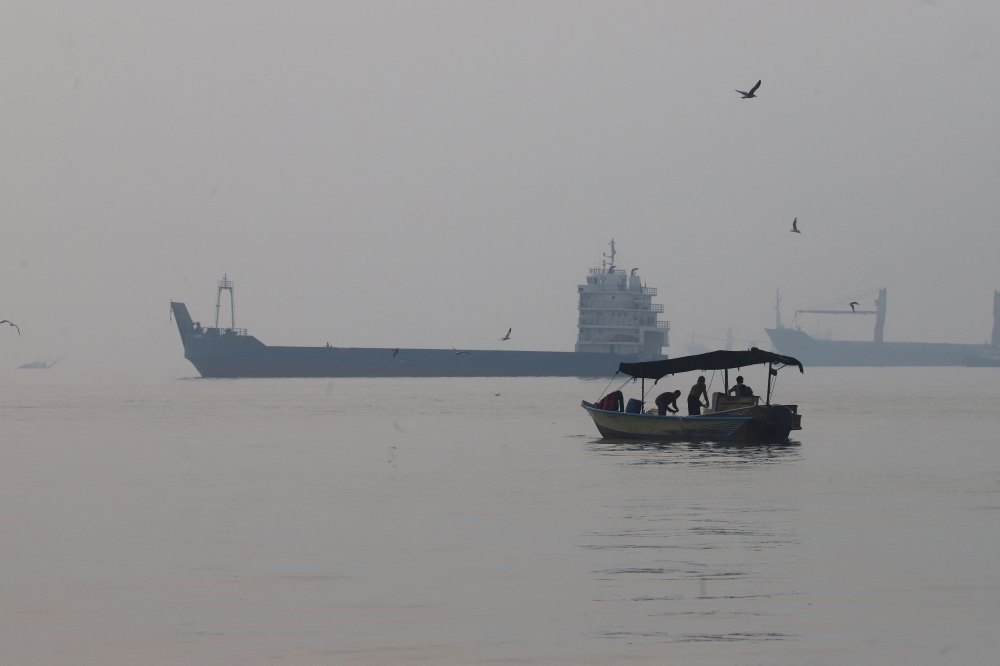 Vessels in the Strait of Hormuz near the beach of Bandar Abbas, Iran. — Reuters