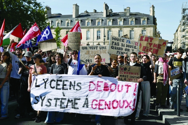 Protests across France demand better education