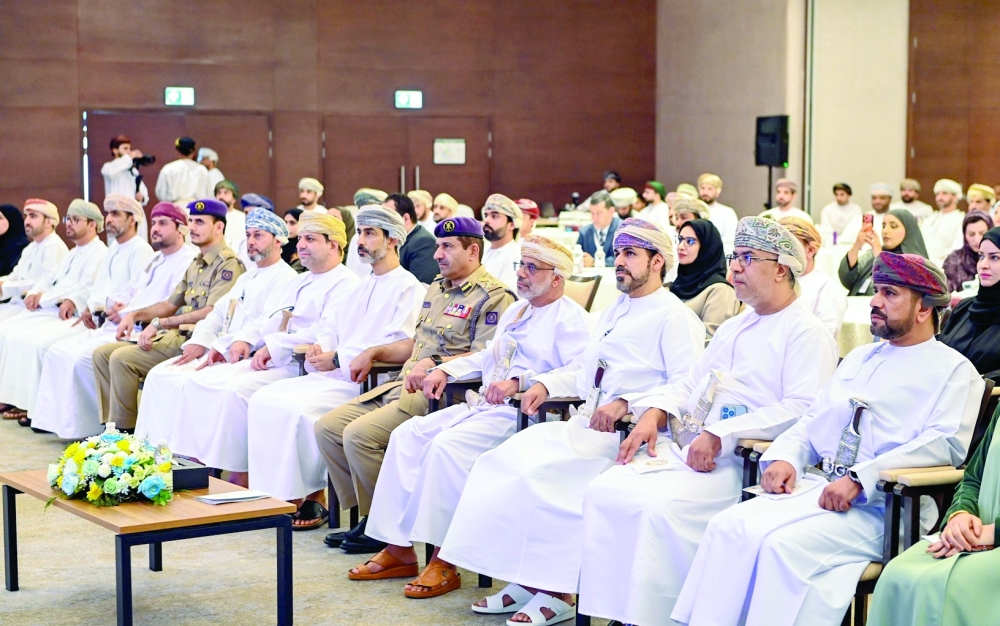 The conference was held under the auspices of Dr Said bin Harib al Lamki.