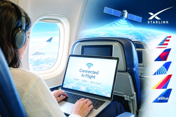 Airlines are upgrading wi-fi. Not all are using Starlink