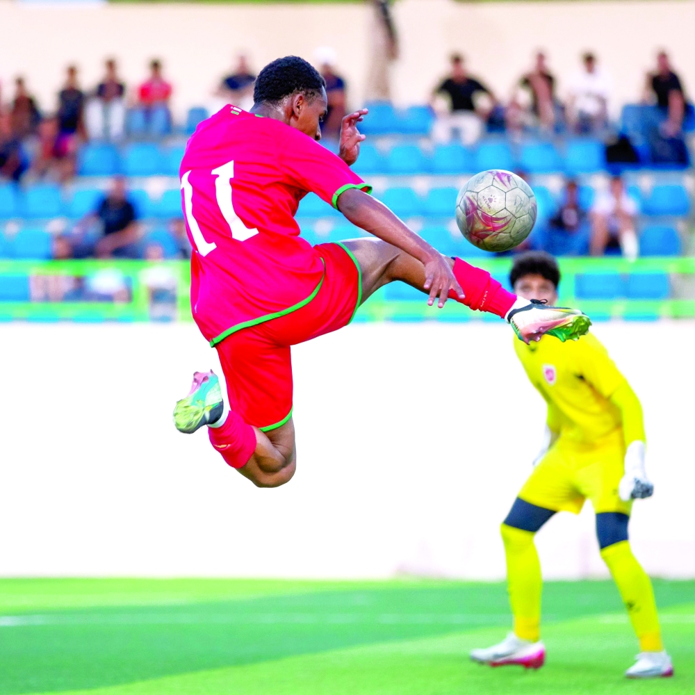 During the match against Jordanian team in the West Asian Football Federation Youth Championship 