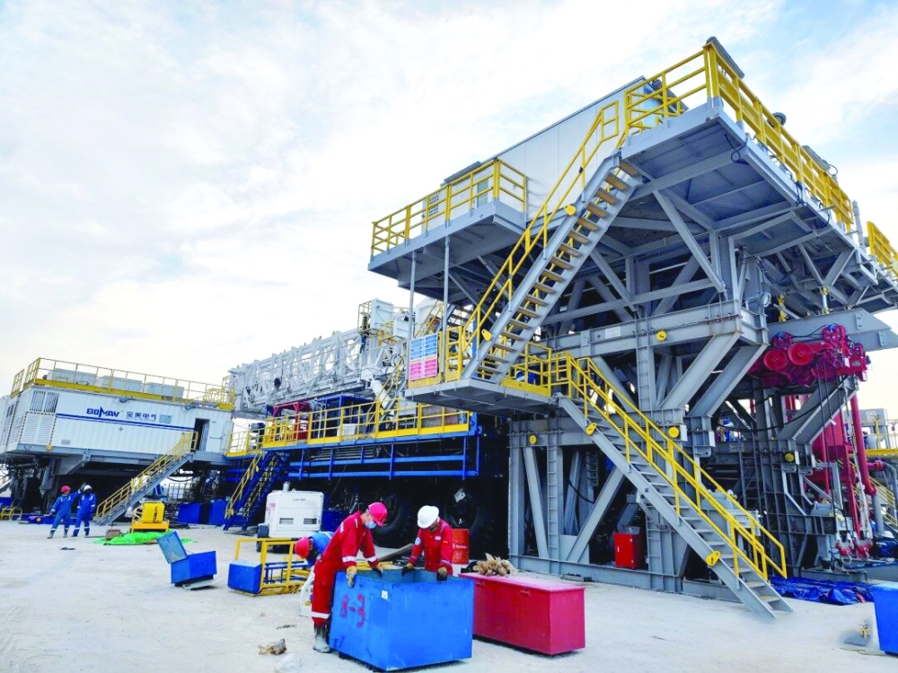 A BOMCO automated drilling rig in Oman. — File picture/
