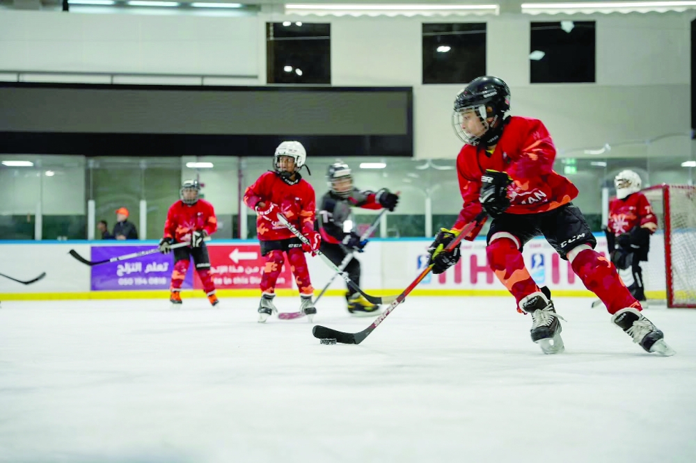 Oman’s young ice hockey players gain valuable competitive experience at the Union Classic.
