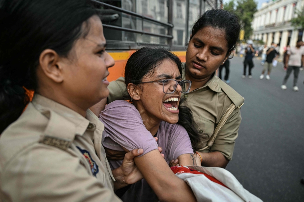 INDIAPOLITICS-PROTEST